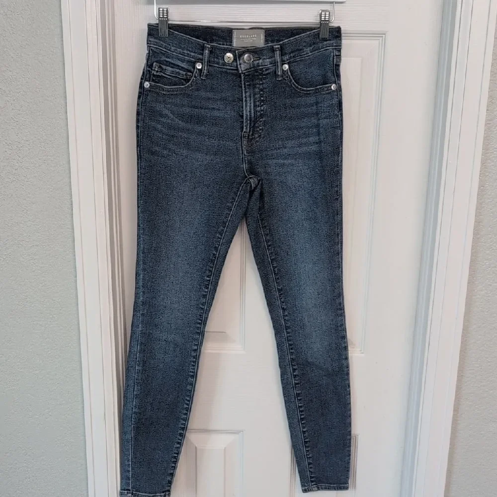 Everlane Mid Rise Skinny Stretch Jeans